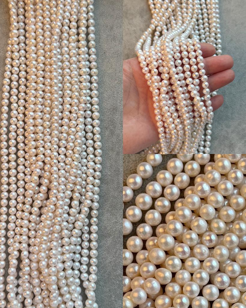 Жемчуг речной 6.5-7 мм 4А