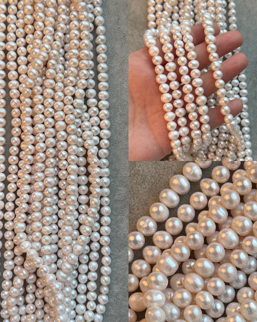 Жемчуг речной 7-8 мм