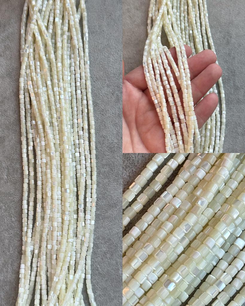 Перламутр натуральный 3.5 х 3.5 мм