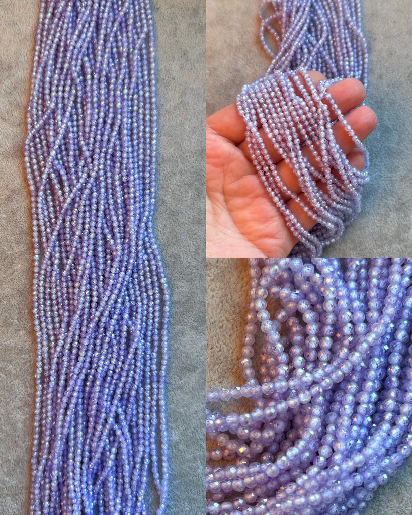 Цирконы сиреневые 3 мм