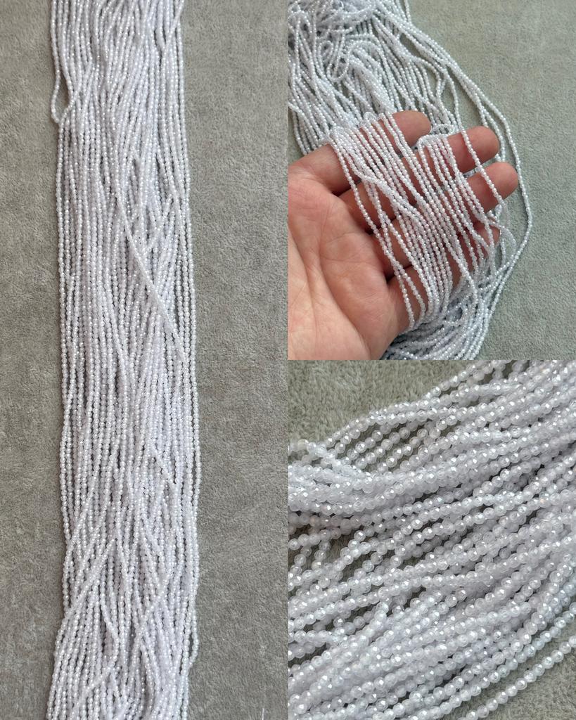 Цирконы прозрачные 2 мм