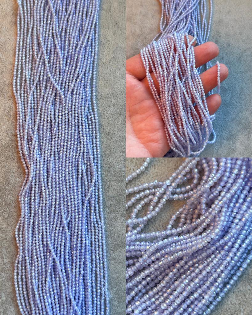 Цирконы сиреневые 2 мм