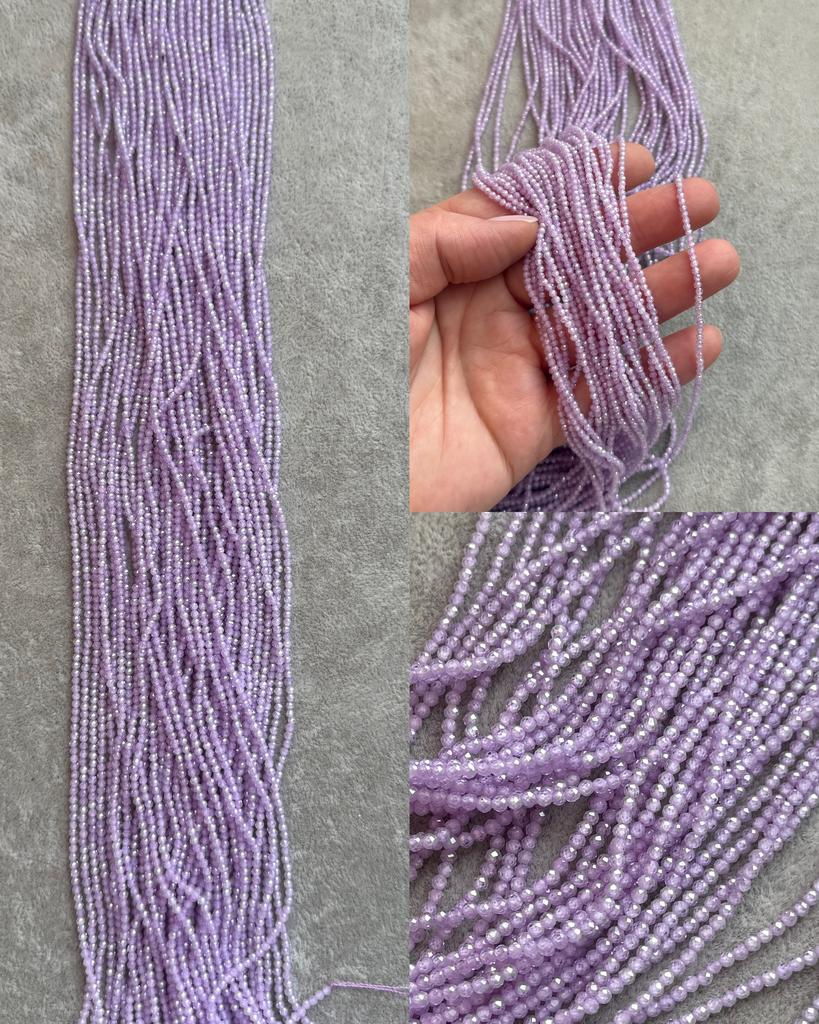 Цирконы лиловые 2 мм