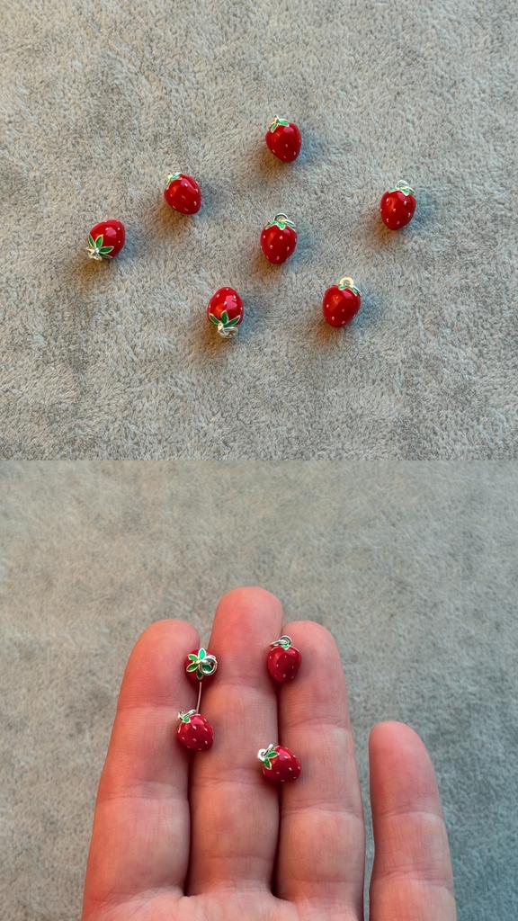 Подвеска литая серебро 925 пр с эмалью высокого качества 9 х 7 мм