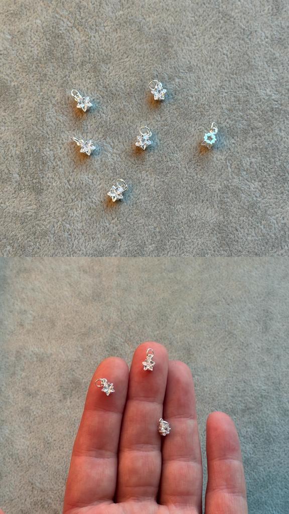 Подвеска серебро 925 пр с цирконом 5 мм