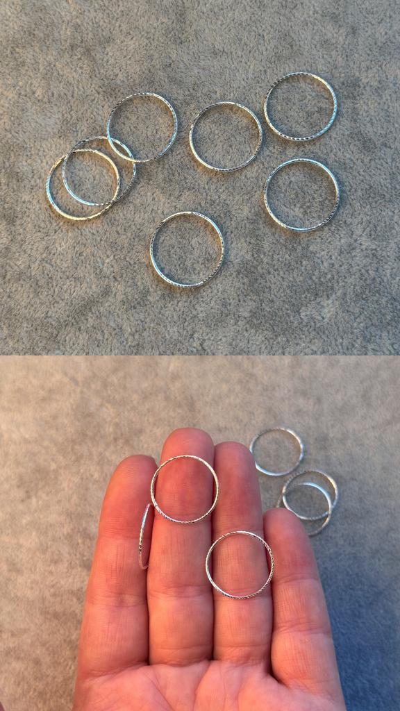 Кольцо серебро 925 пр 18 х 1 мм