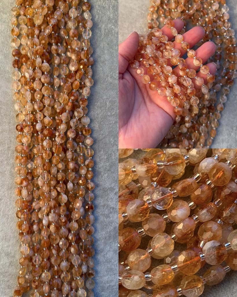 Цитрин 8 х 5 мм