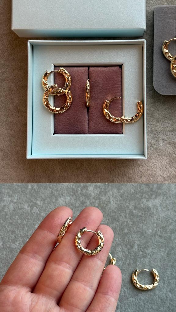 Швензы Конго с позолотой  18 х 3.5 мм