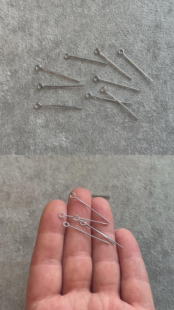 Штифты родий 30 х 0.7 мм