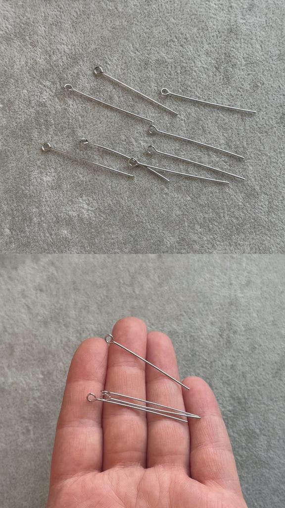 Штифты родий 40 х 0.7 мм