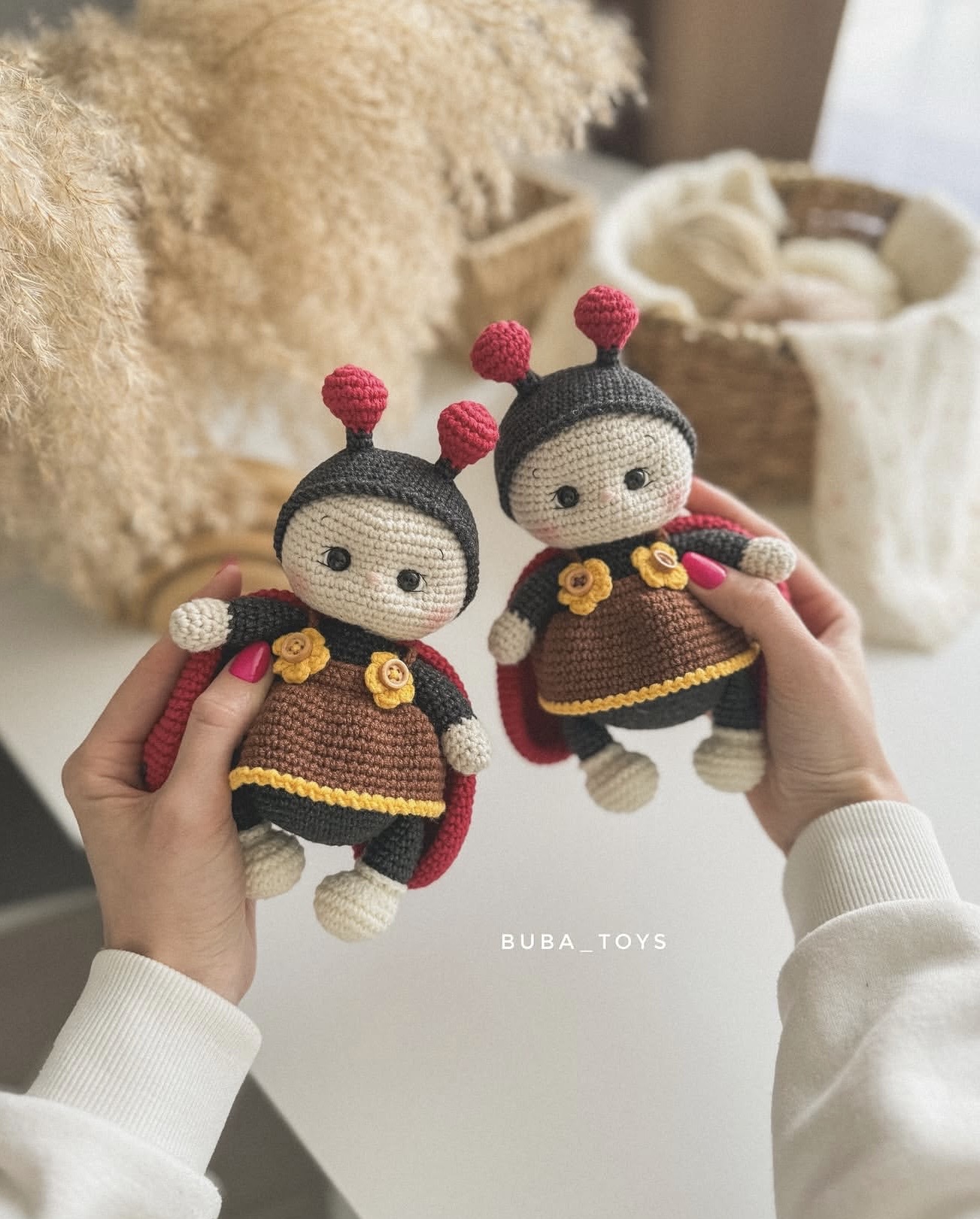 Мастер-класс «Божья коровка Жу»