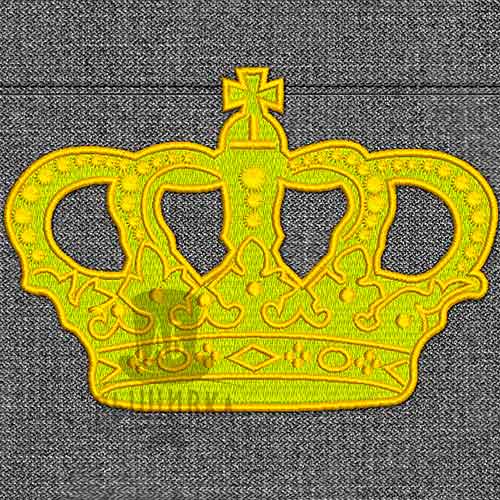 Дизайн машинной вышивки Корона 132x190 мм