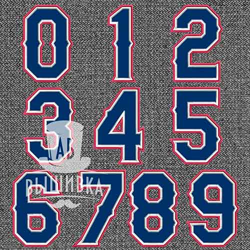 Дизайн машинной вышивки номера на баскетбольную форму