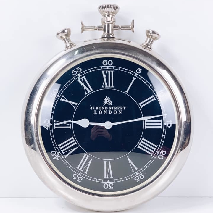 Годинник настінний круглий великий WH-069