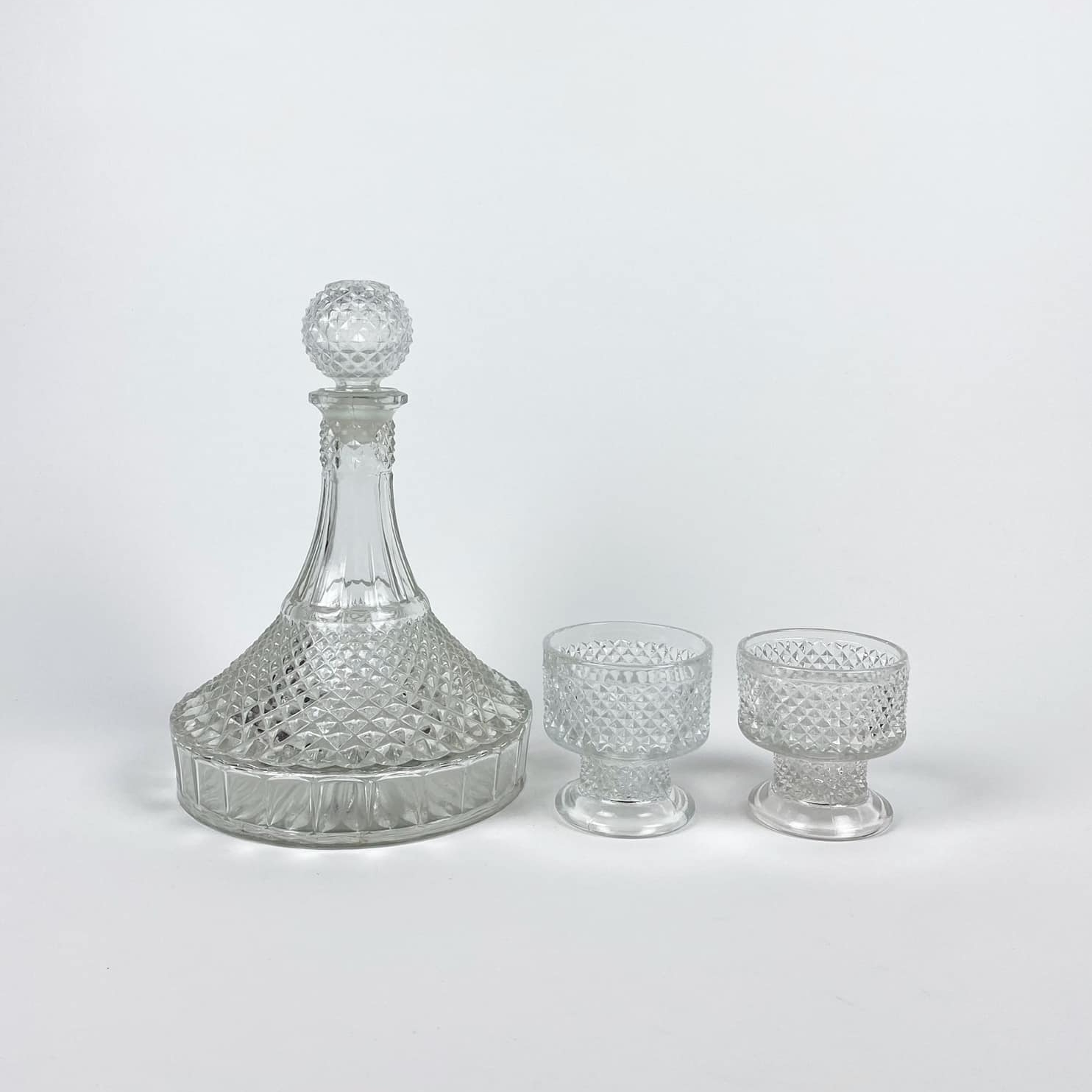 Набір графин і склянки кришталь KF-030