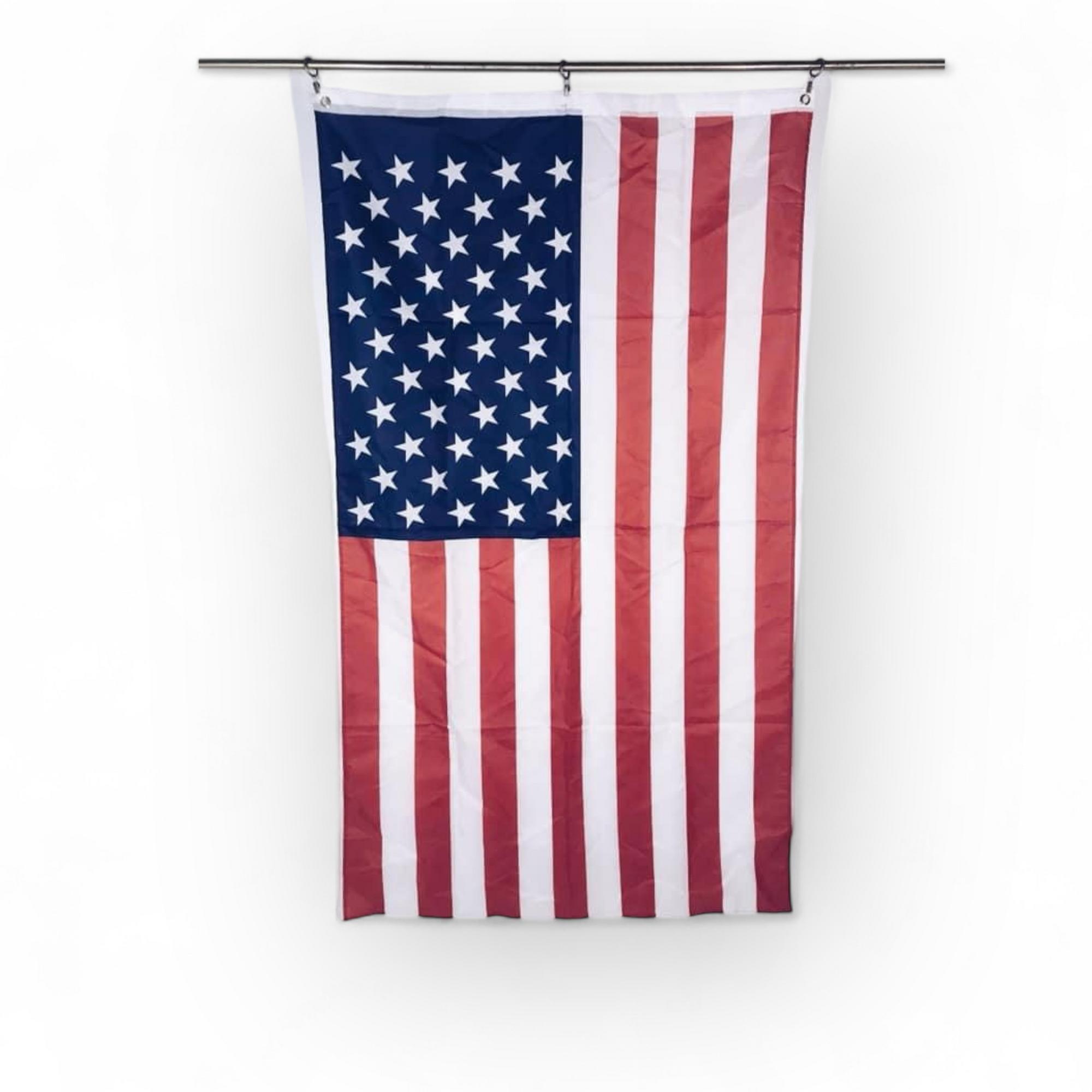 Прапор американський друк на тканині 3