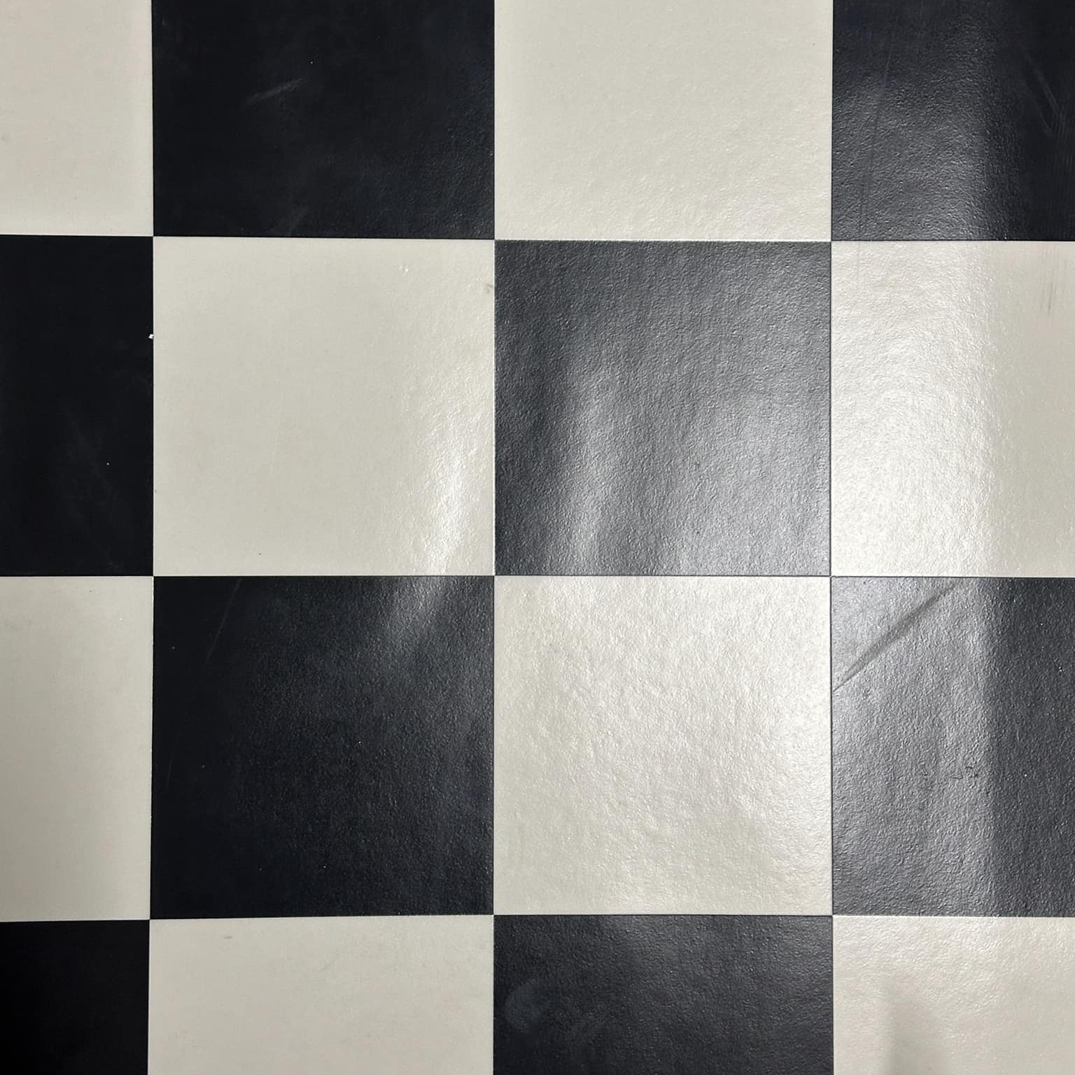 Лінолеум (4,0 м х 3,0 м) ч/б квадрати CT-247