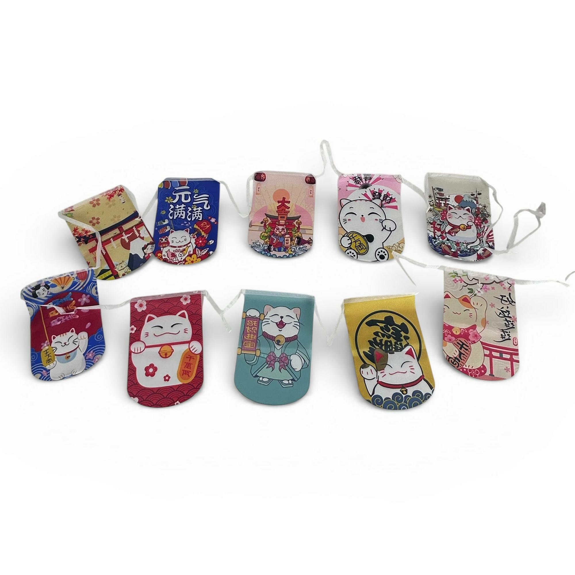 Гірлянда Прапорці для фудкорта японські 4