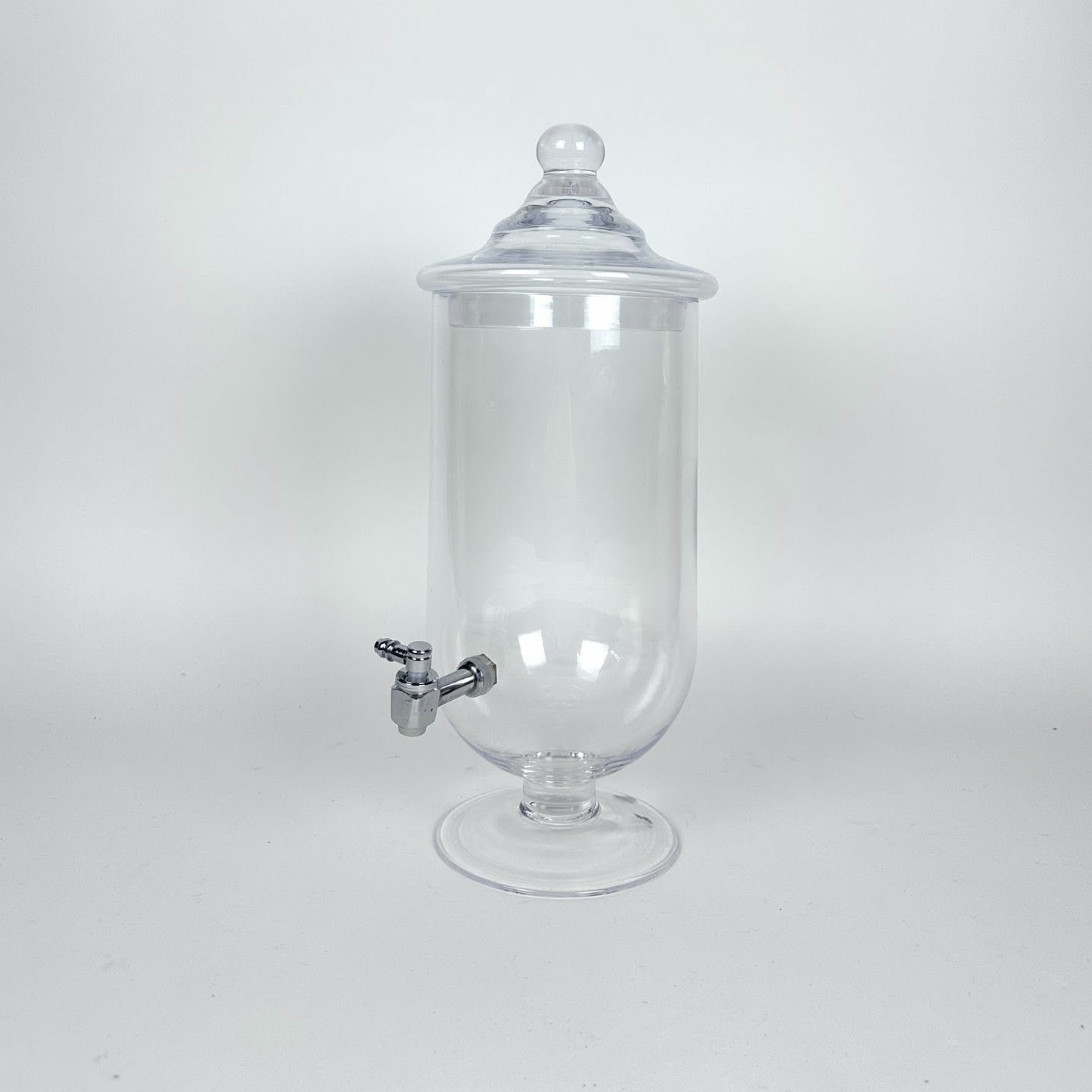 Лимонадник на ніжці прозоре скло KF-111