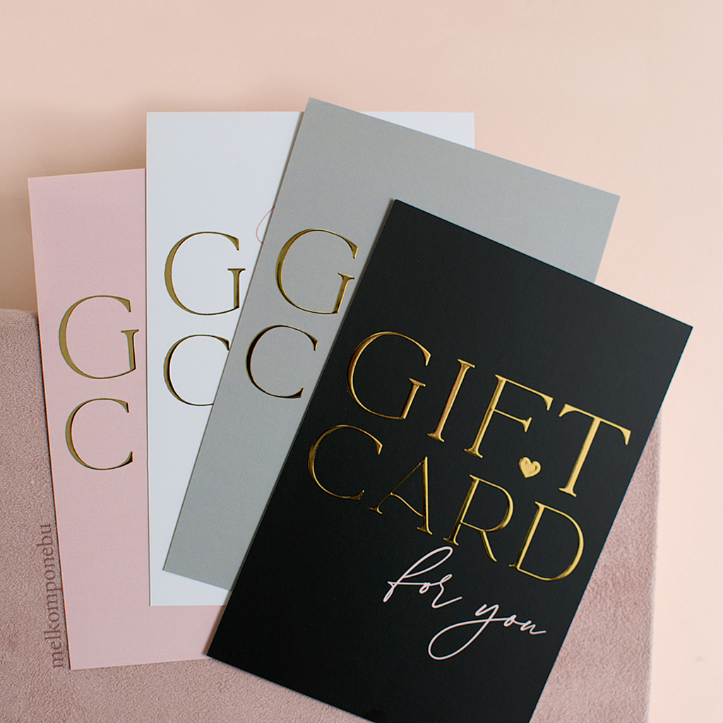 5 Універсальних сертифікатів №1 Gift Card (лише листівки)