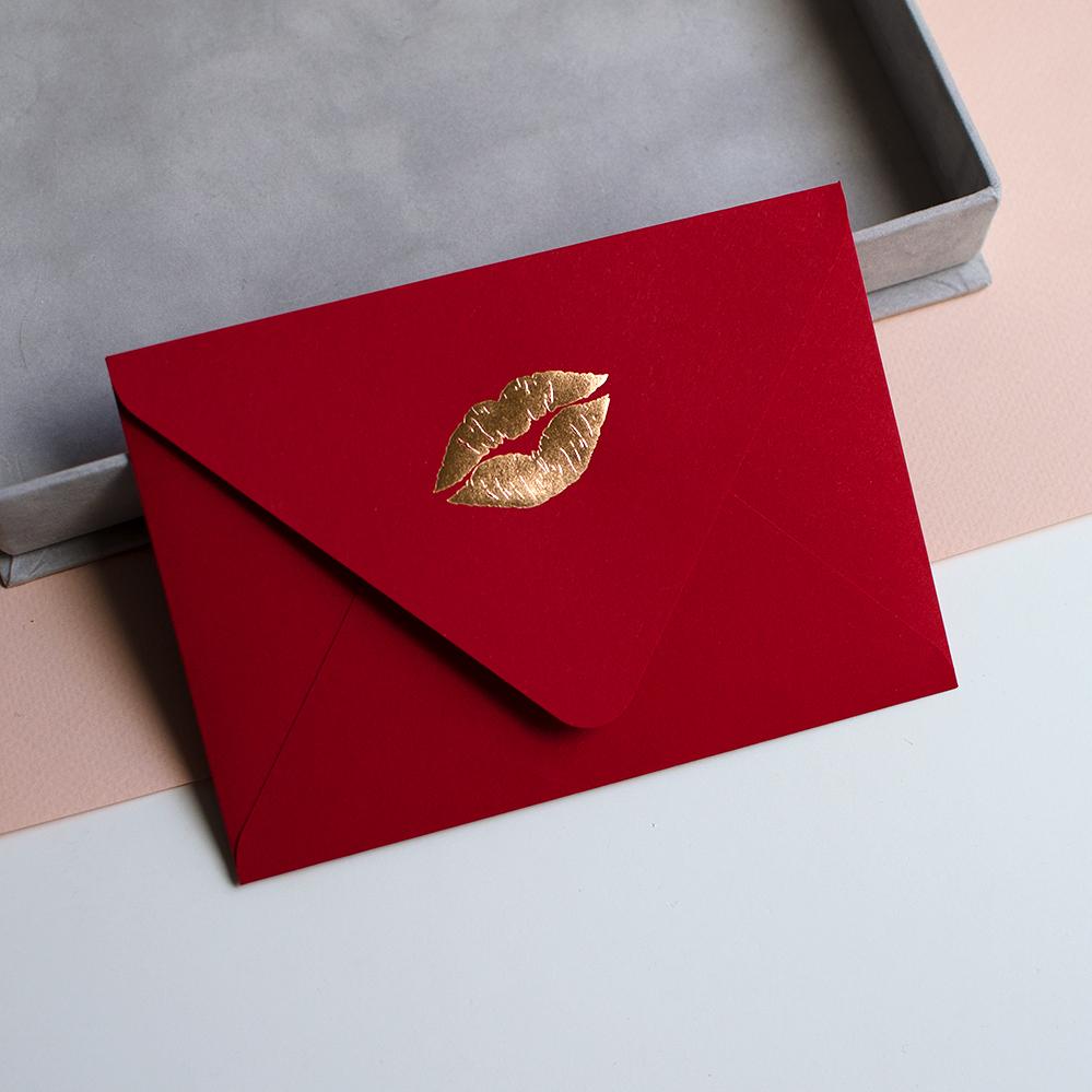 Конверт "KISS" АСОРТІ IN STOCK