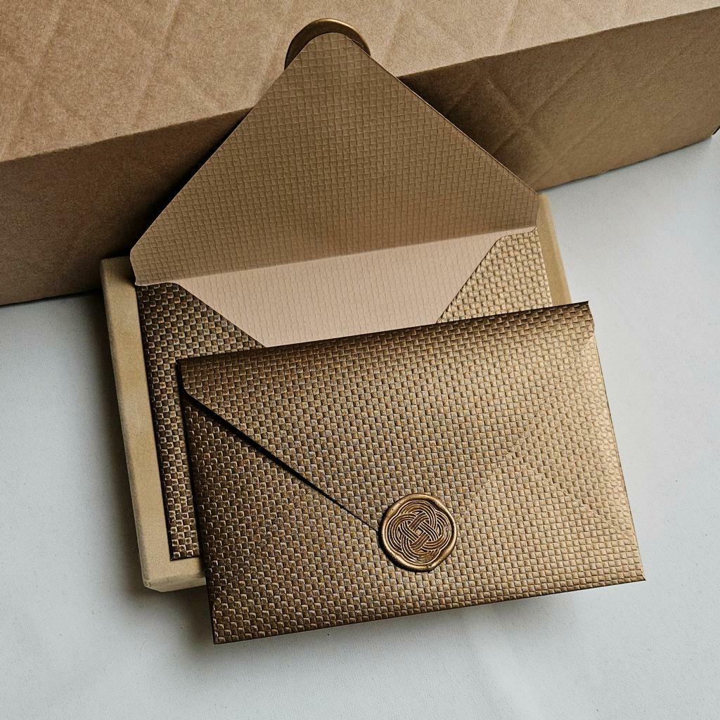 Конверт РОГОШКА металева. Різні кольори