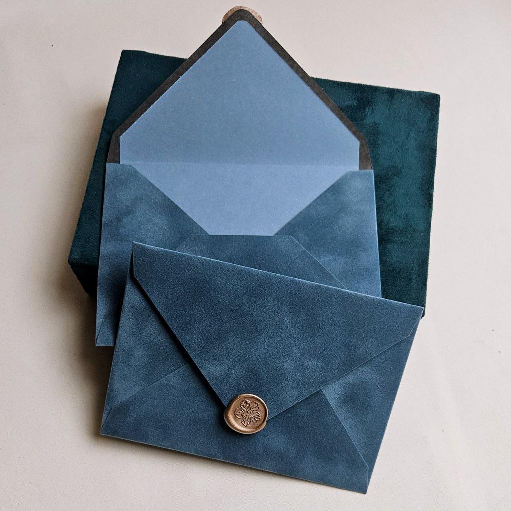 Конверт бархатний ГРОЗОВЕ НЕБО