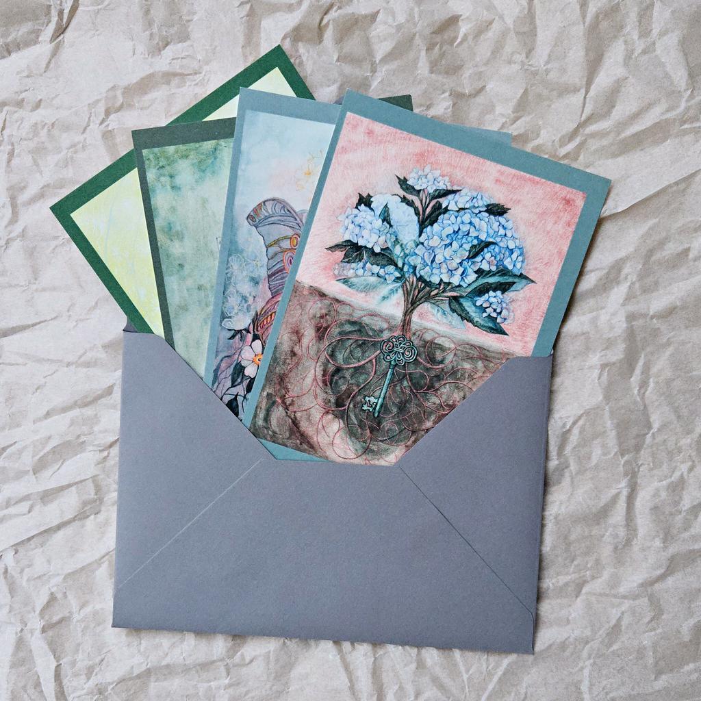 Листівки авторські. Набір 8