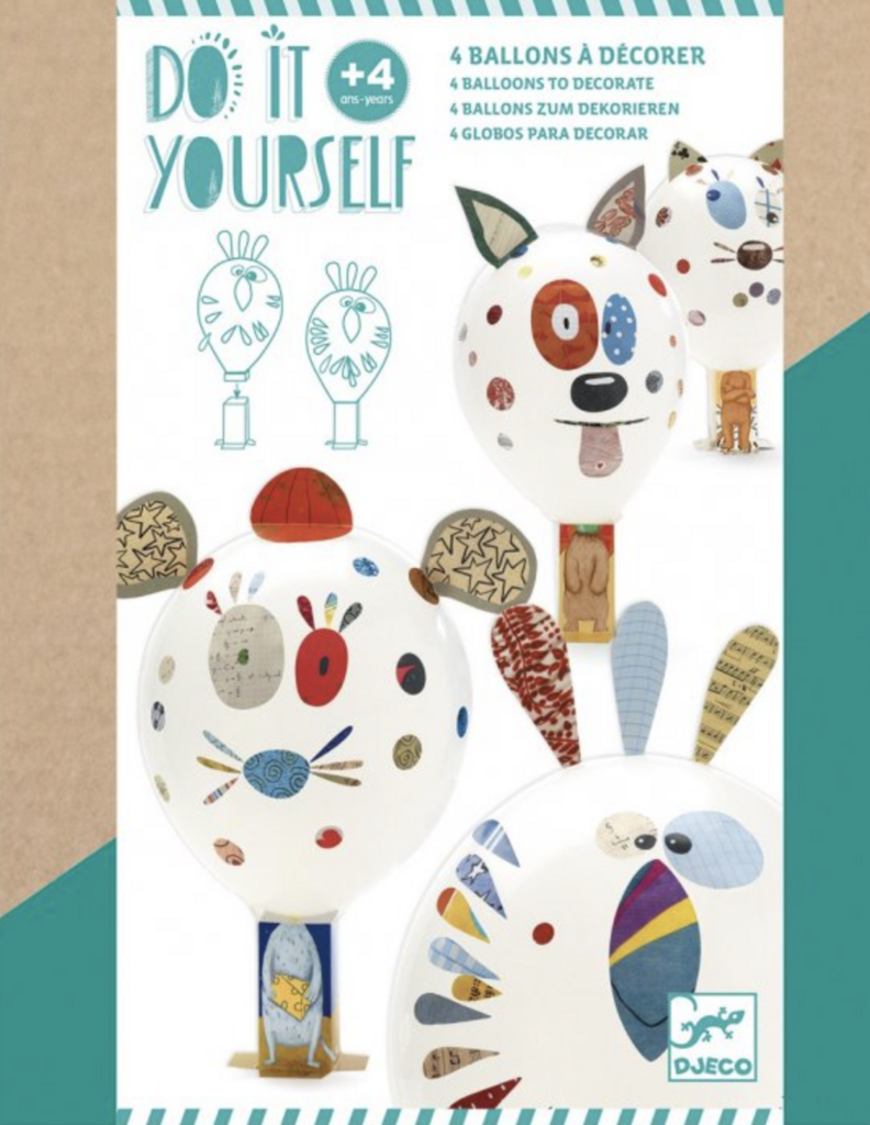 Набор для создания животных из воздушных шаров DJECO DIY (2-10 лет)
