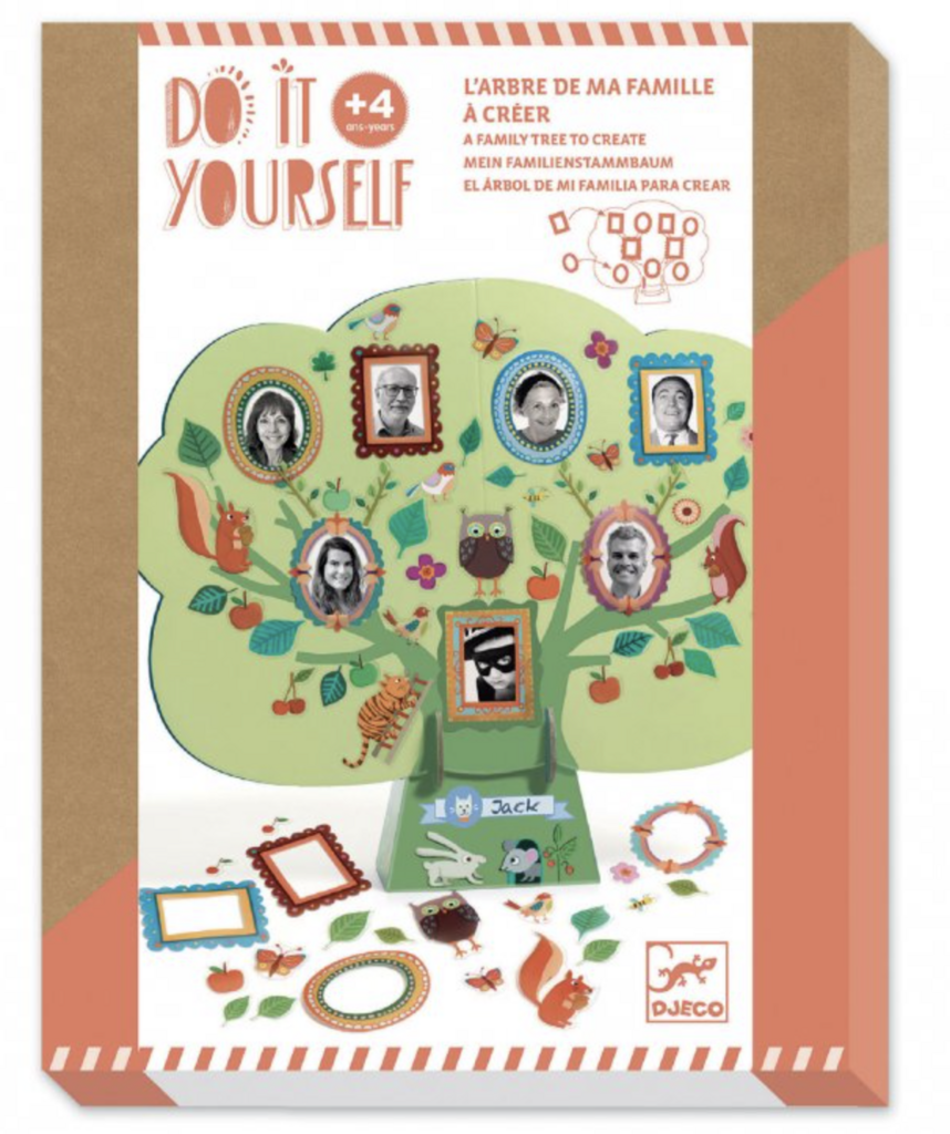 Семейное Древо своими руками DJECO DIY (3-10 лет)