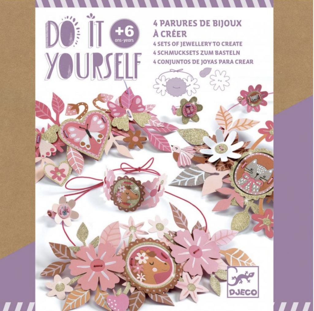 Создание Ожерелий своими руками DJECO DIY (4-10 лет)