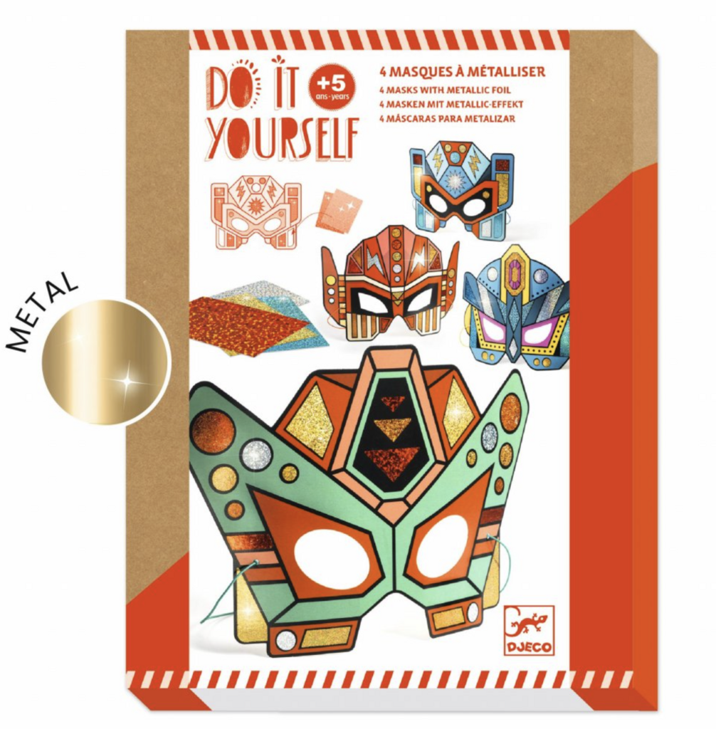 Набор для создания Маски Супергероев  DJECO DIY (2-8 лет)