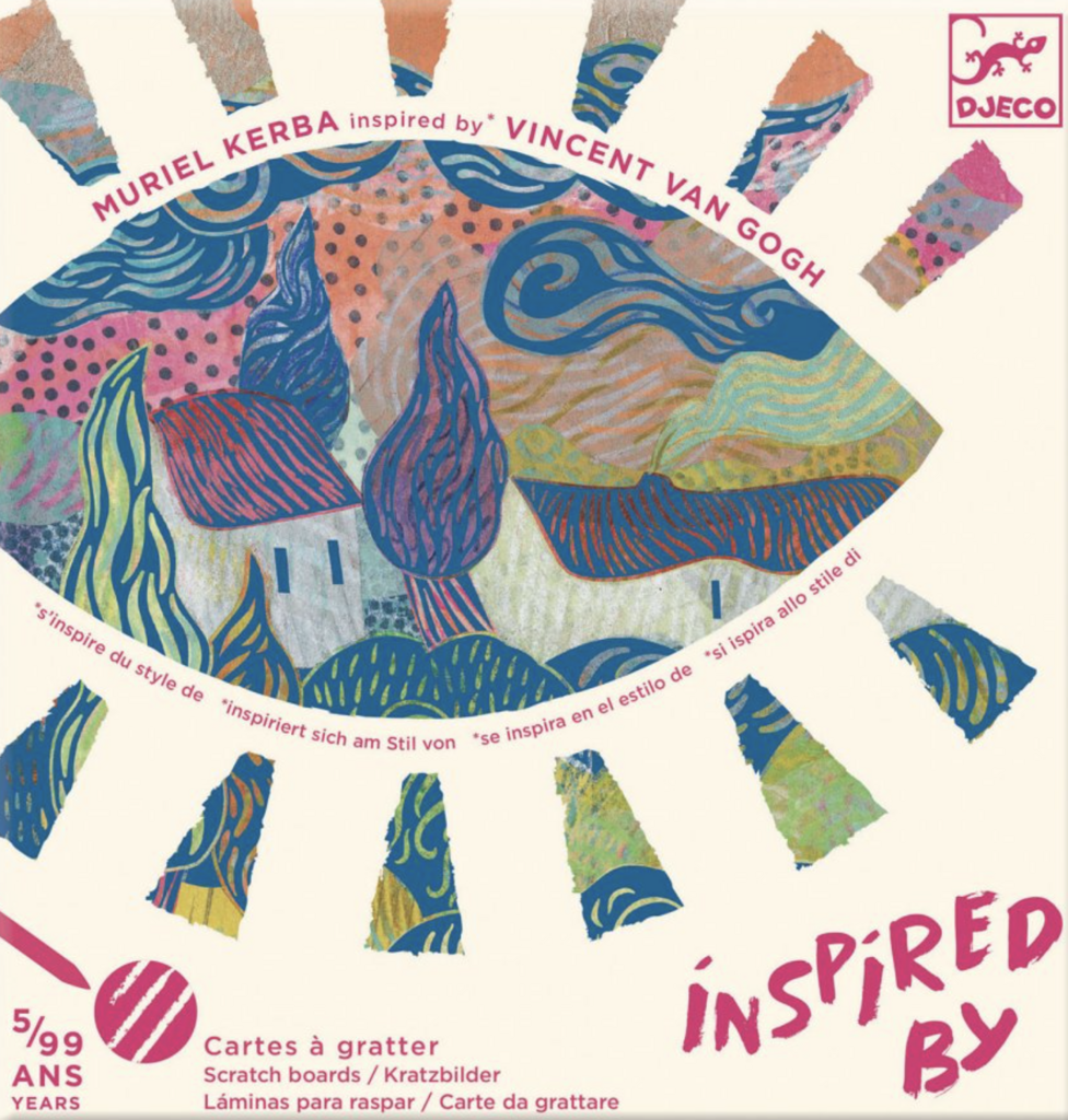 Творческий набор для взрослых по мотивам Ван Гога DJECO