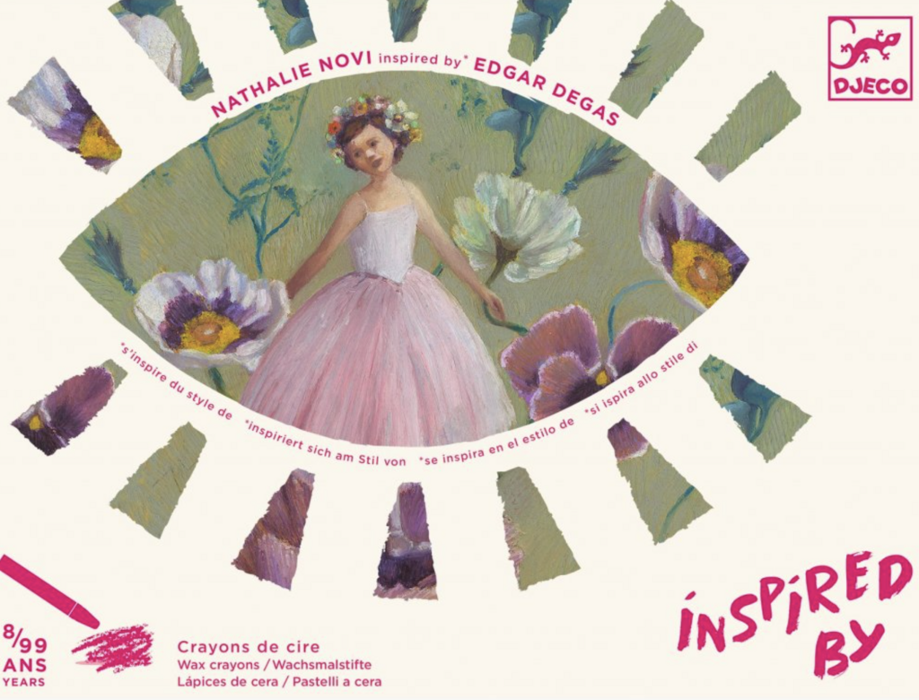 Творческий набор для взрослых по мотивам произведений Дега DJECO