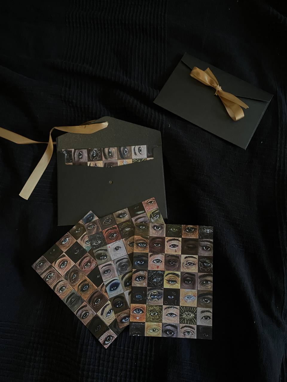 Set of 3 postcards MIRROR OF THE SOUL
