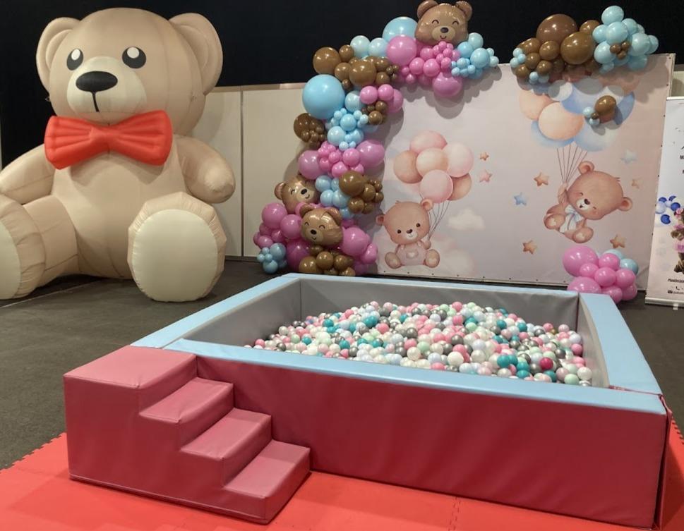 "PASTEL" IGLU baseins ar 3500 bumbām