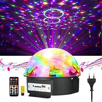 Gaismas diožu disko bumba - projektors