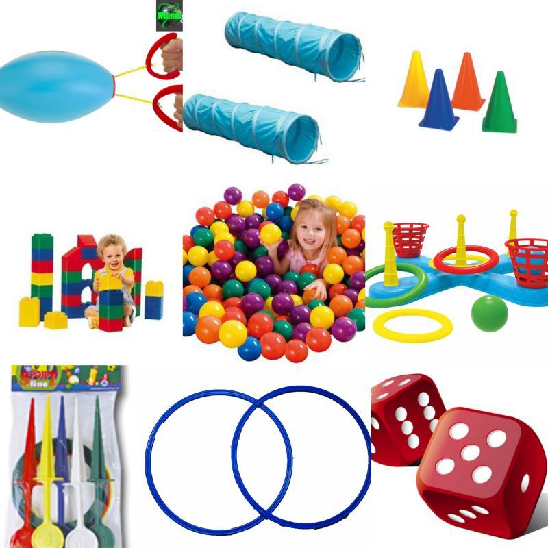 LIELAIS komplekts sporta spelēm un stafetēm