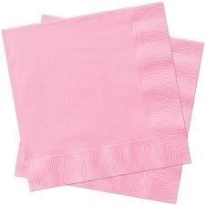 Salvetes maigi rozā, 33x33 cm, 20 gab