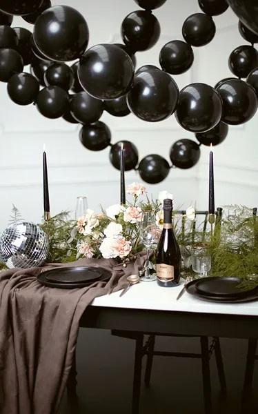 Baloni virtenei, melni, 20 gab