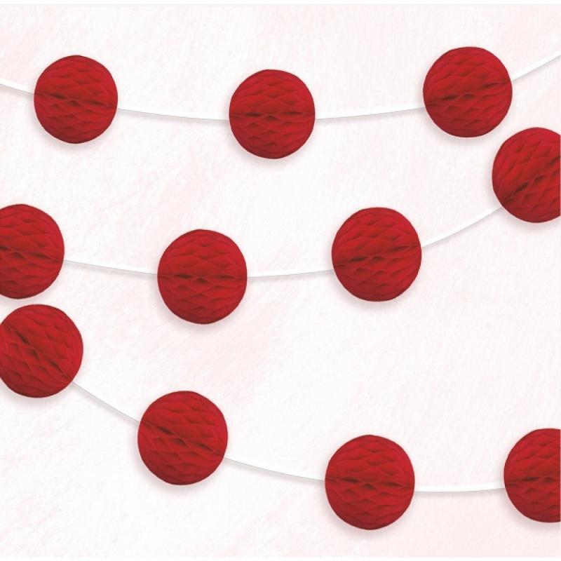 Burbulu vītne sarkana, 2,13 m