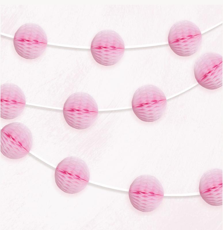 Burbulu vītne rozā, 2,13 m