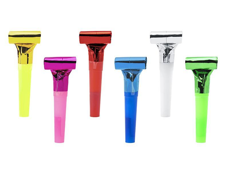 Svilpītes krāsainas, 6 gab