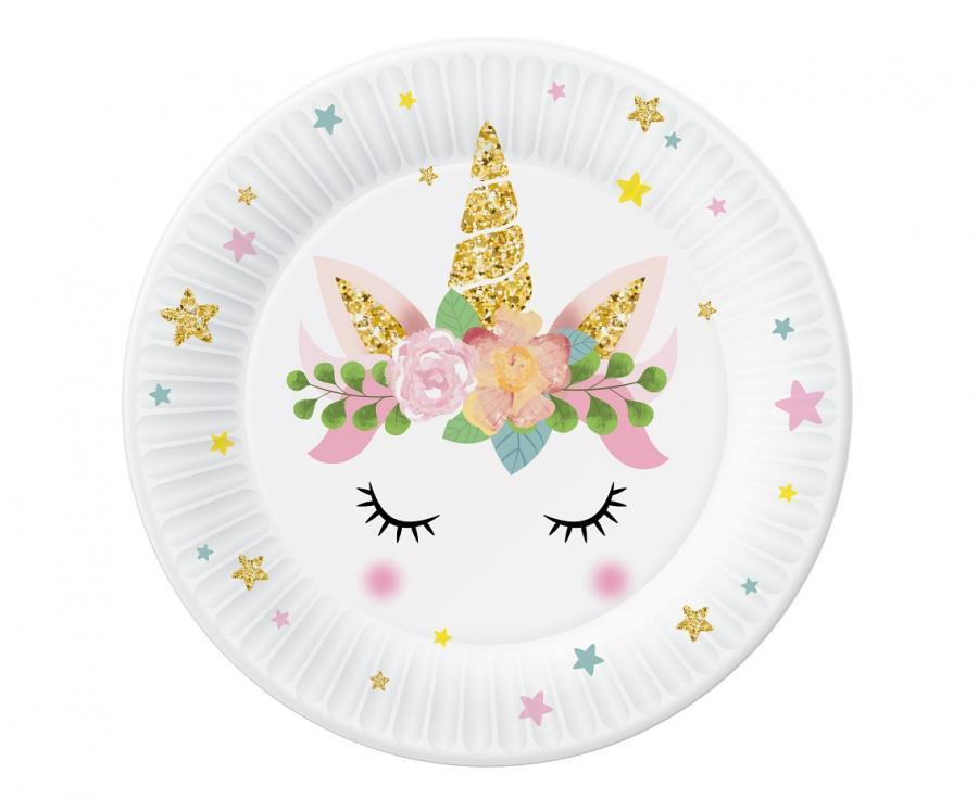 Šķīvji "Unicorn" 18 cm, 6 gab