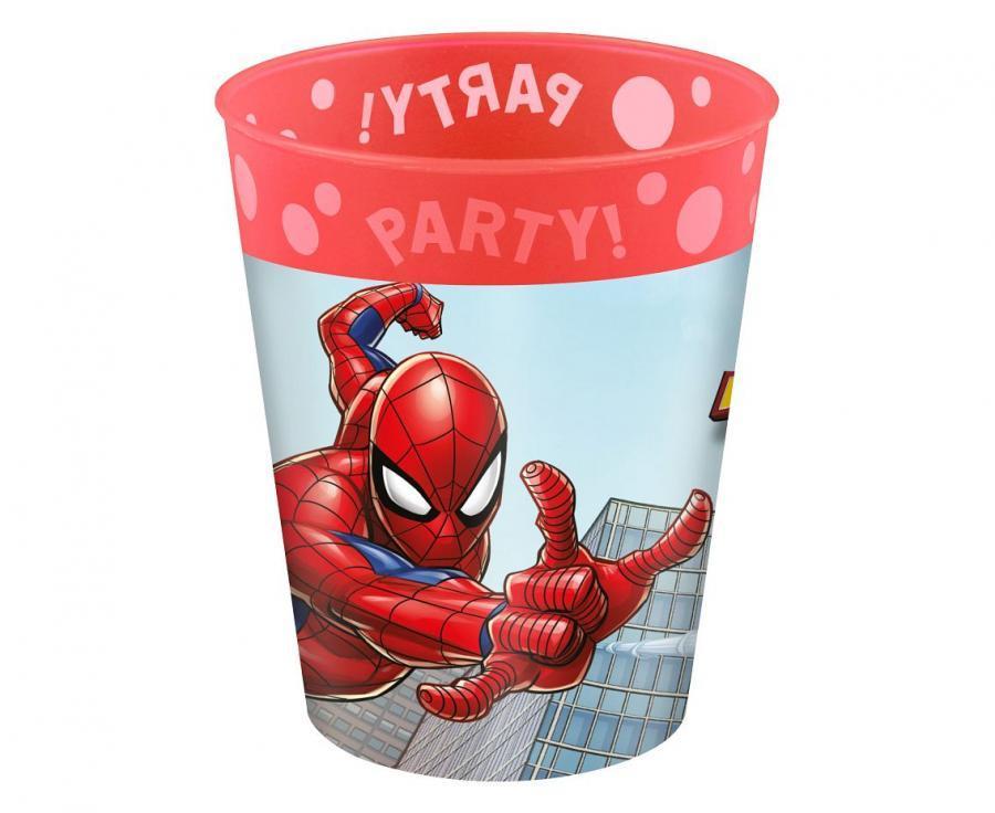 Plastmasas glāzīte "Spiderman" 1 gab