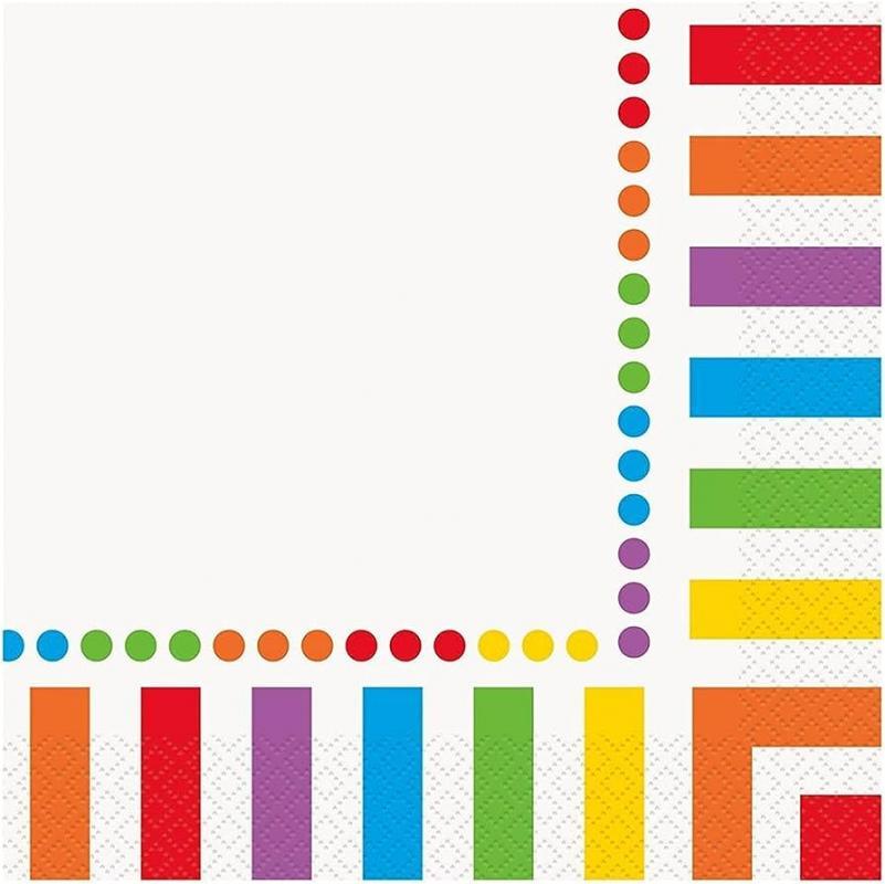 Salvetes "Rainbow", 16 gab