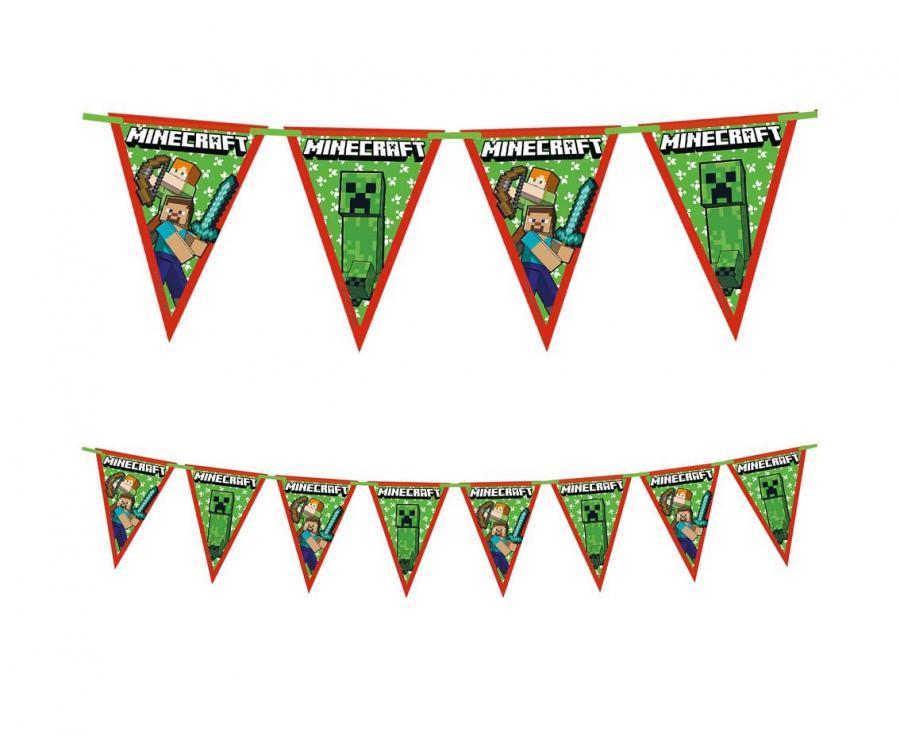 Karodziņu virtene "MInecraft" 2.3 m