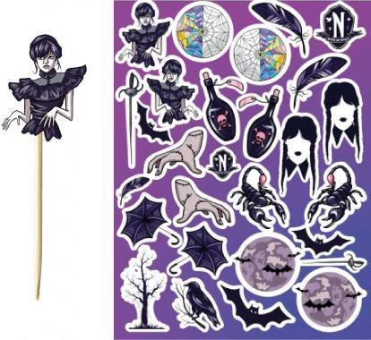 Uzlīmes "Wednesday" 28 gab