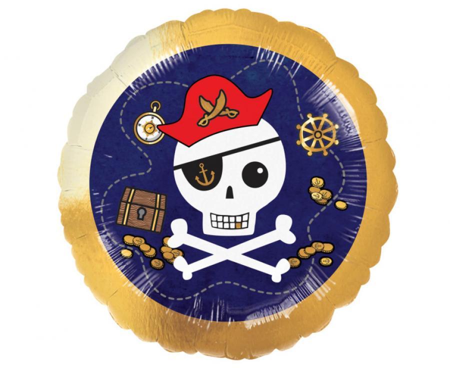 Folijas balons "Pirati" , 45 cm