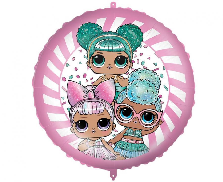 Folijas balons "Lol Pink", 45 cm